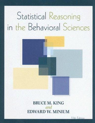 Statistical reasoning in the behavioral sciences