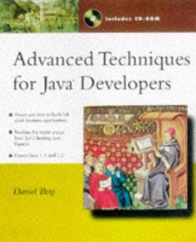 Advanced techniques for Java developers
