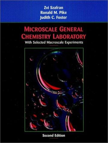 Microscale General Chemistry Laboratory