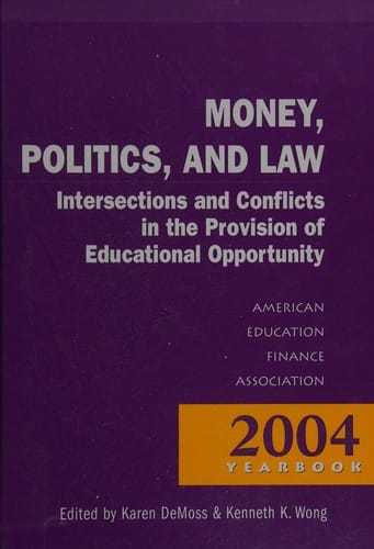 Money, politics and law