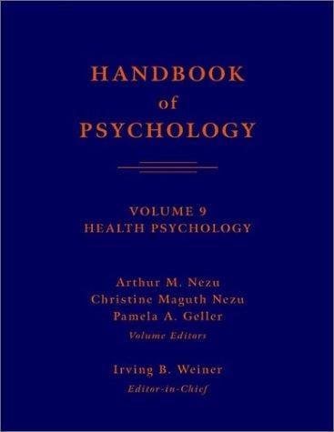 Handbook of psychology