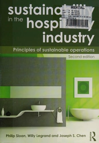 Sustainability in the hospitality industry