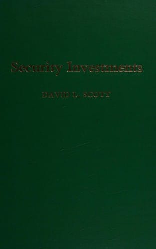 Security investments