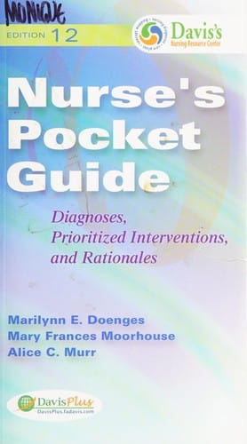Nurse's pocket guide