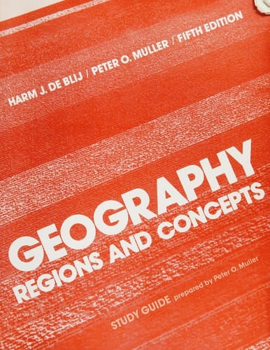 Study Guide to Accompany Geography