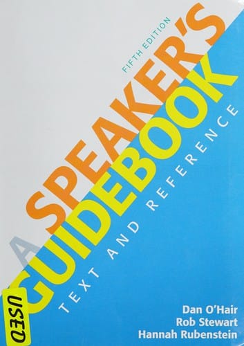 A speaker's guidebook