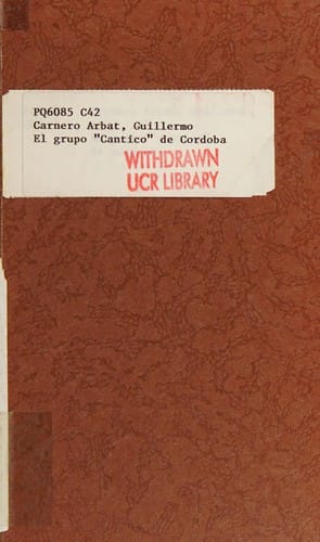 El grupo "Cántico" de Córdoba