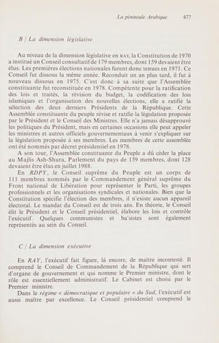 Les Régimes politiques arabes