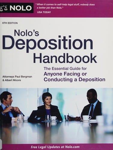 Nolo's deposition handbook