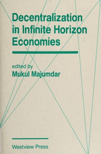 Decentralization in infinite horizon economies