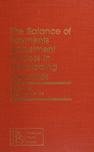 The balance of payments adjustment process in developingcountries