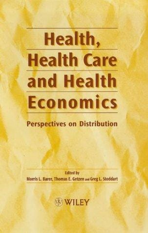 Health, health care and health economics