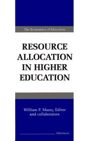 Resource allocation in higher education