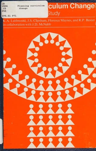 Planning curriculum change