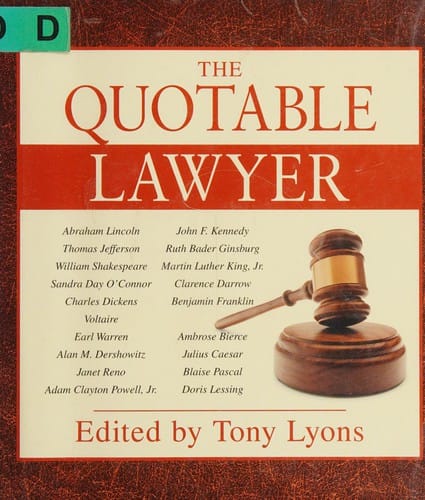 The quotable lawyer