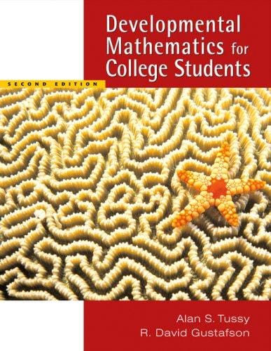 Developmental Mathematics for College Students, Updated Media Edition (with CD-ROM and MathNOW , Enhanced iLrn  Tutorial, Student Resource Center Printed Access Card)