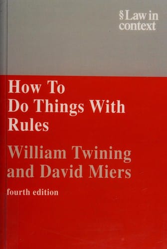 How to do things with rules
