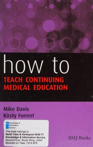 How to teach continuing medical education
