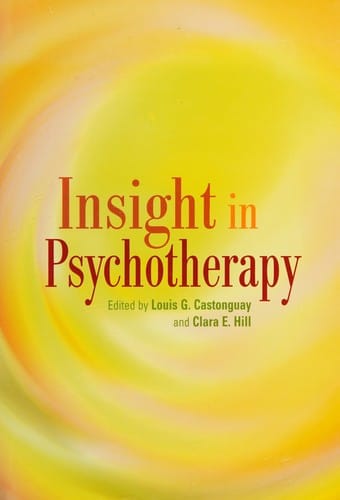 Insight in psychotherapy