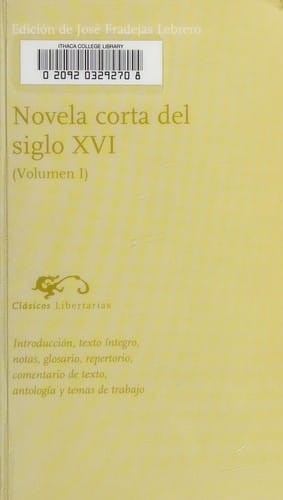 Novela corta del siglo XVI