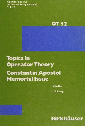 Topics in operator theory