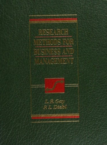 Research methods for business and management