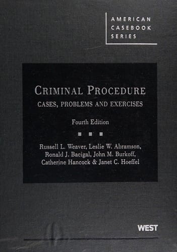 Criminal procedure