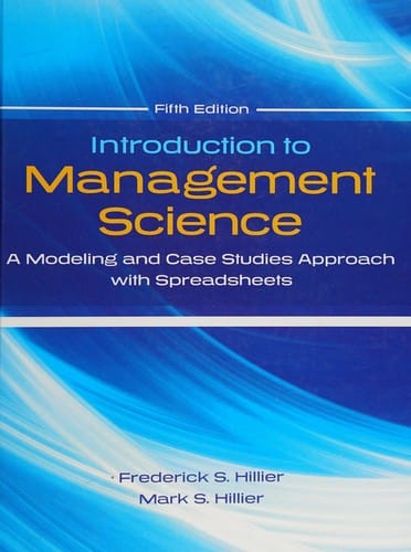 Introduction to management science