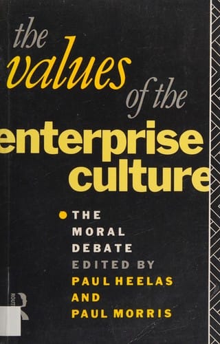 The Values of the enterprise culture