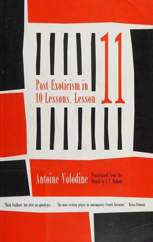 Post-exoticism in ten lessons, lesson eleven