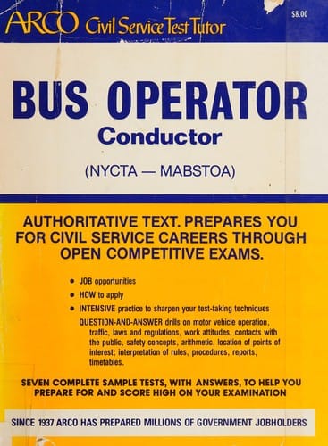 Bus operator, conductor