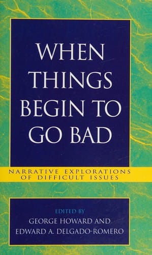 When things begin to go bad