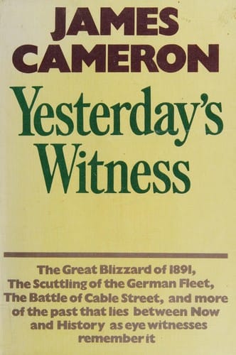 Yesterday's witness