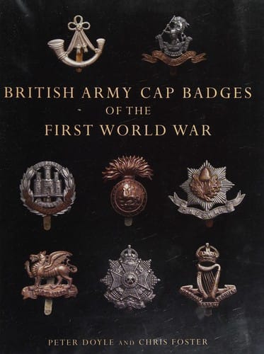 British Army cap badges of the First World War