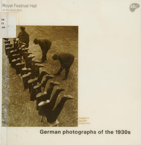 German photographs of the 1930s