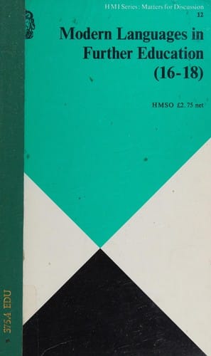 Modern languages in further education (16-18)
