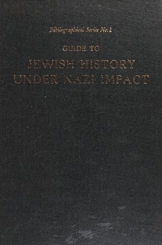 Guide to Jewish history under Nazi impact