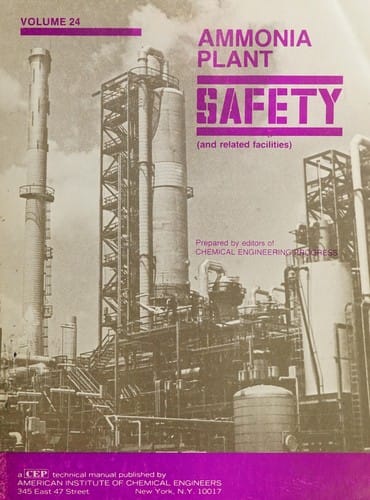 Ammonia plant safety (and related facilities)