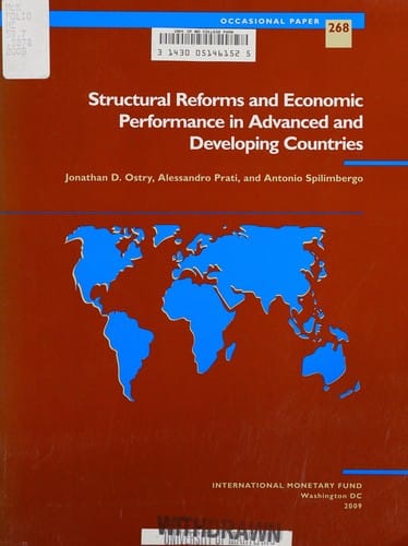 Structural reforms and economic performance in advanced and developing countries