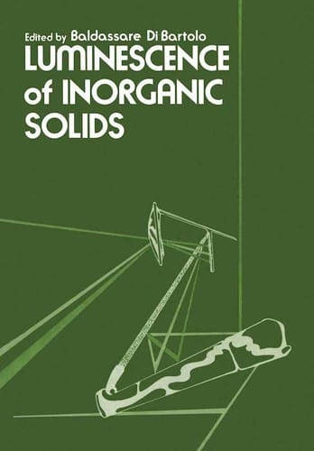 Luminescence of inorganic solids