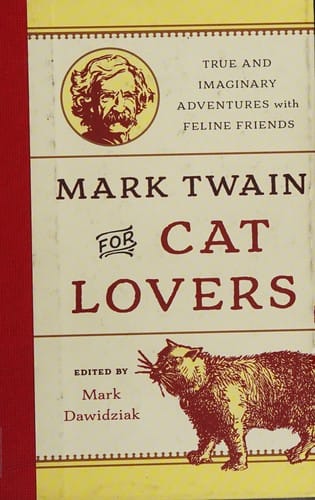 Mark Twain for cat lovers
