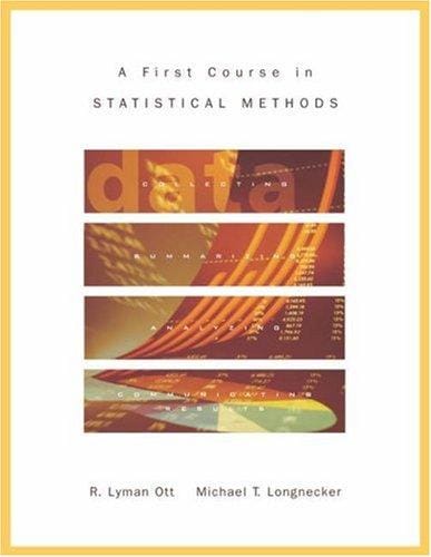 A First Course in Statistical Methods