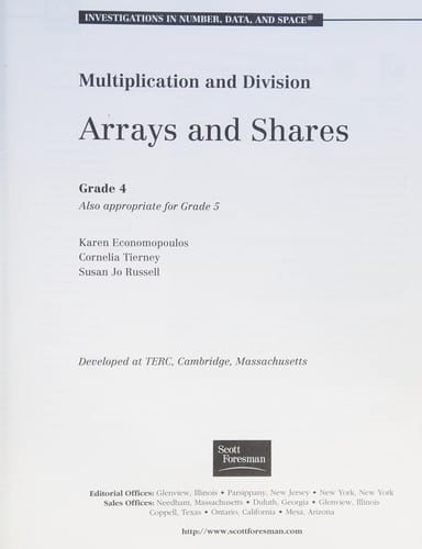 Arrays and shares