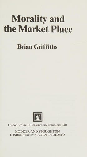 Morality and the market place