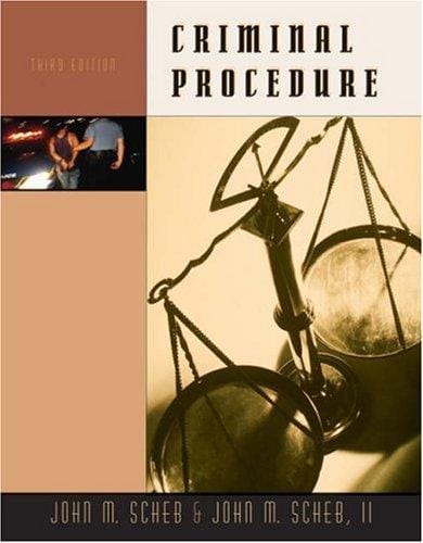 Criminal procedure