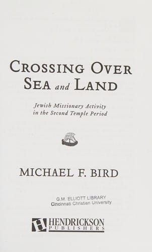 Crossing over sea and land