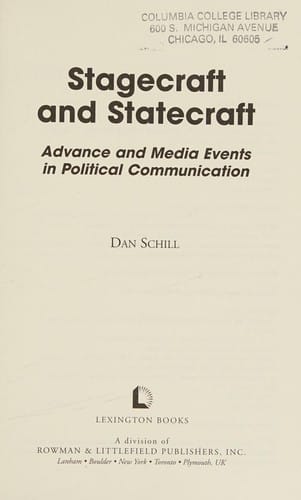 Stagecraft and statecraft