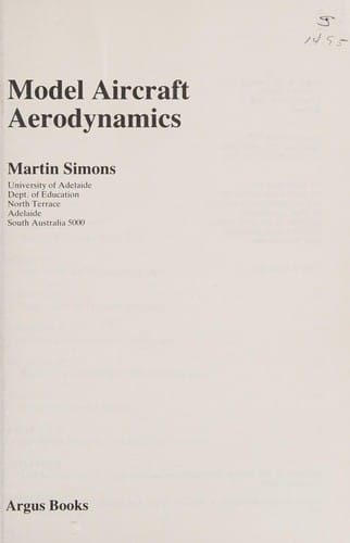 Model aircraft aerodynamics
