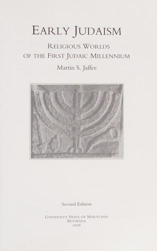 Early Judaism