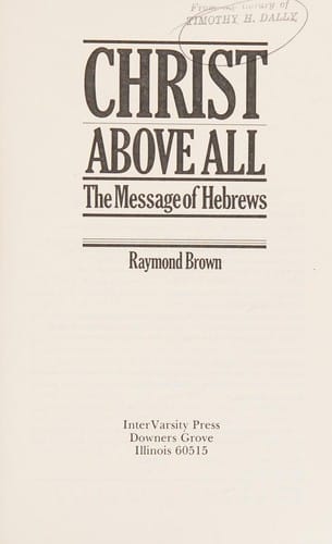 Christ above all